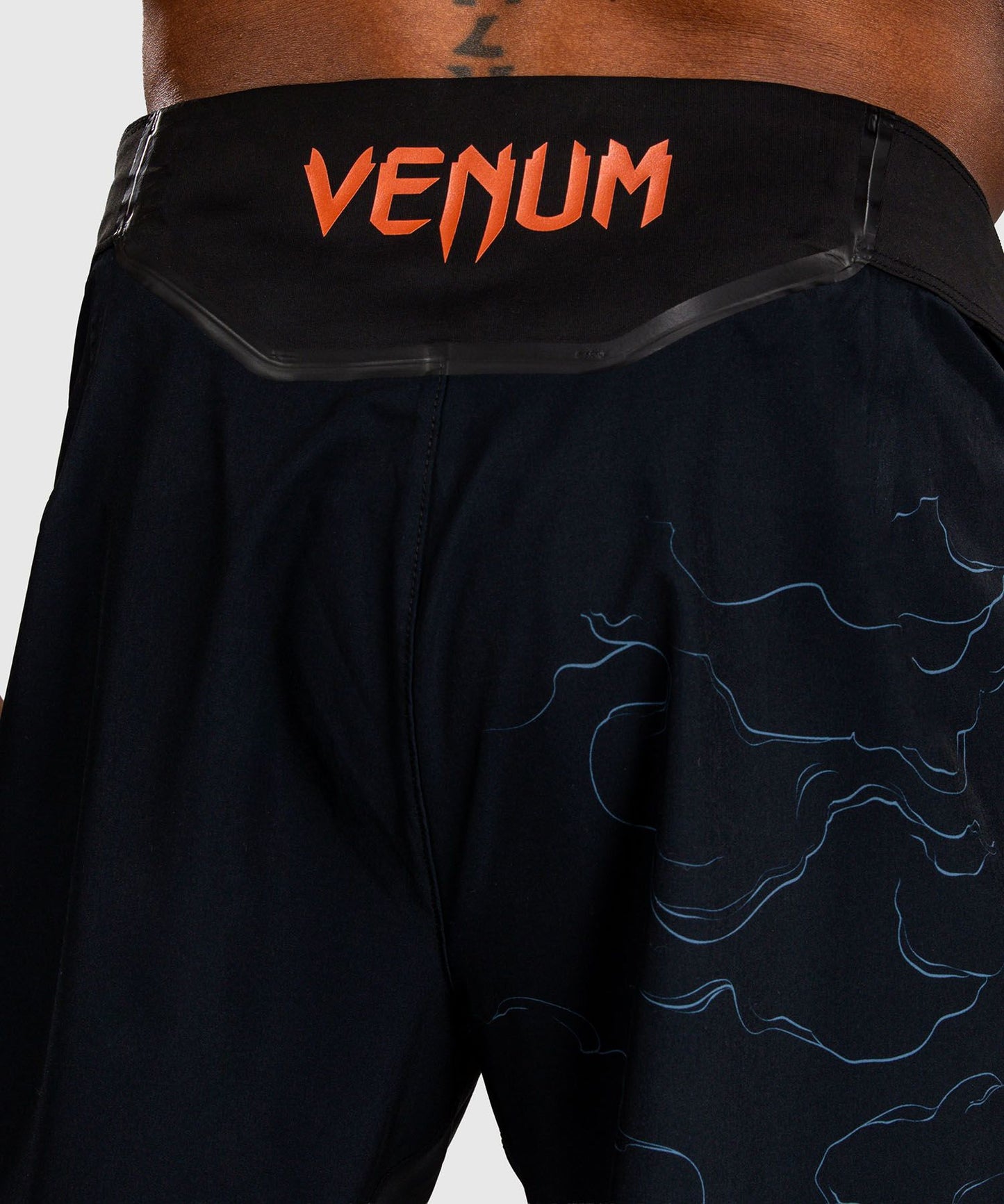 Venum Thunder Dragon Fight Shorts Black/Grey/Copper - The Fight Club