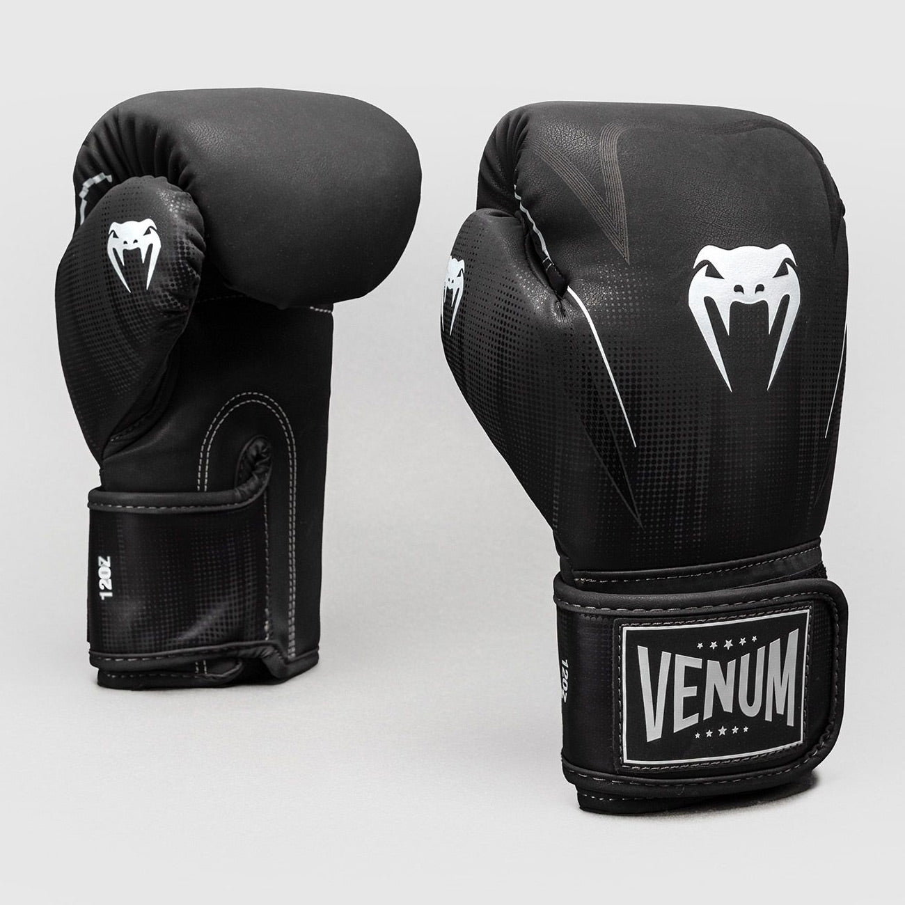 Venum Stealth Boxing Gloves Black/White - The Fight Club