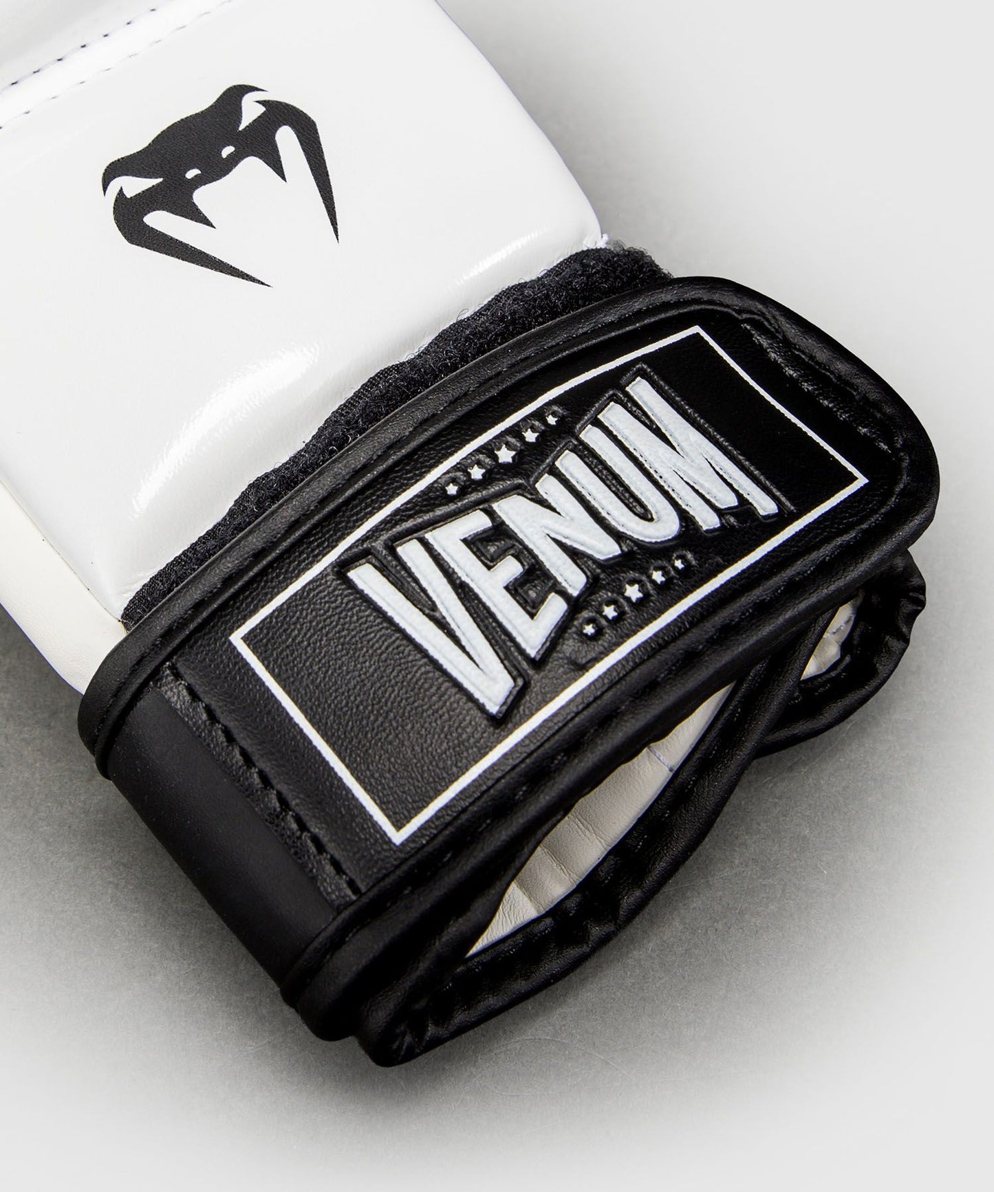 Venum Attack 2.0 Sparring Gloves Black/White - The Fight Club