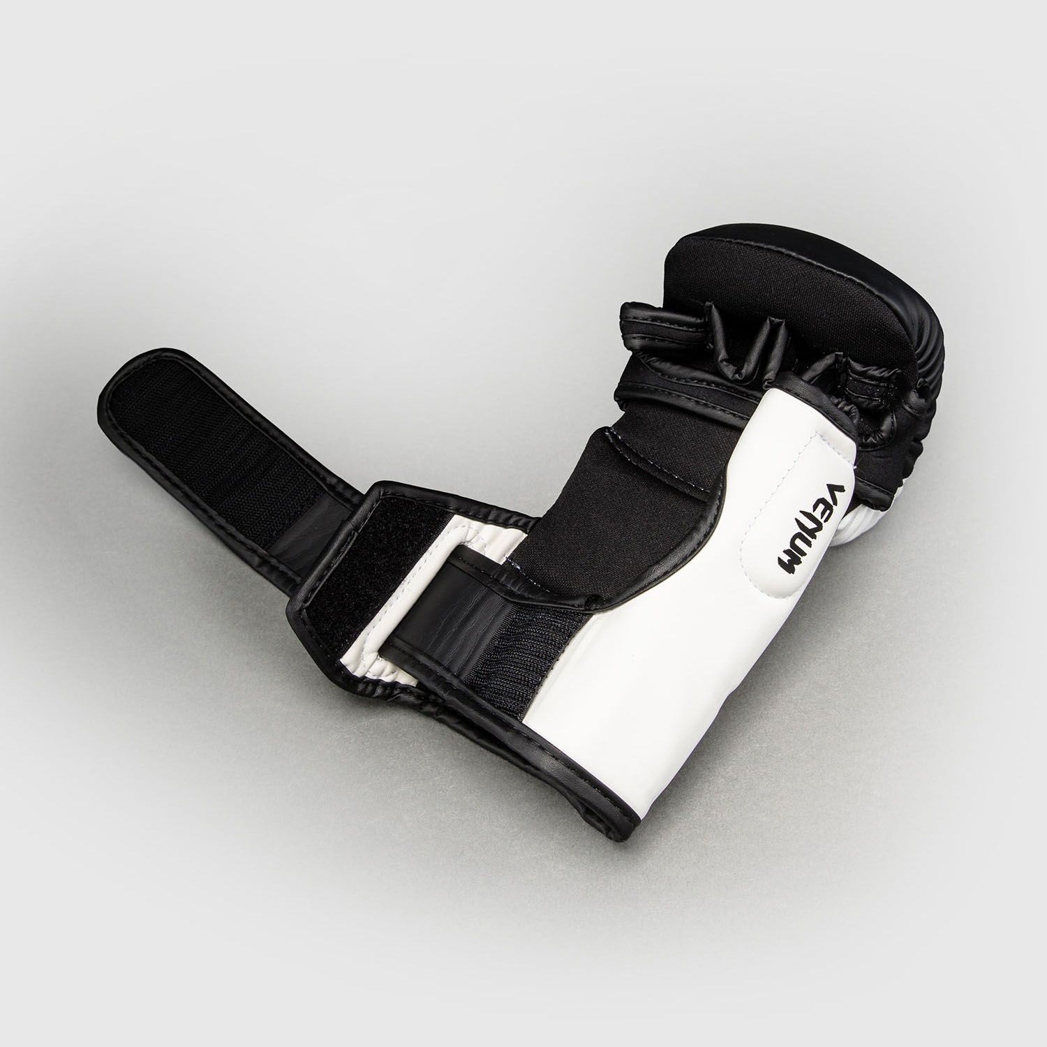 Venum Attack 2.0 Sparring Gloves Black/White - The Fight Club