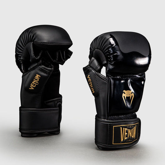 Venum Attack 2.0 Sparring Gloves Black/Gold - The Fight Club