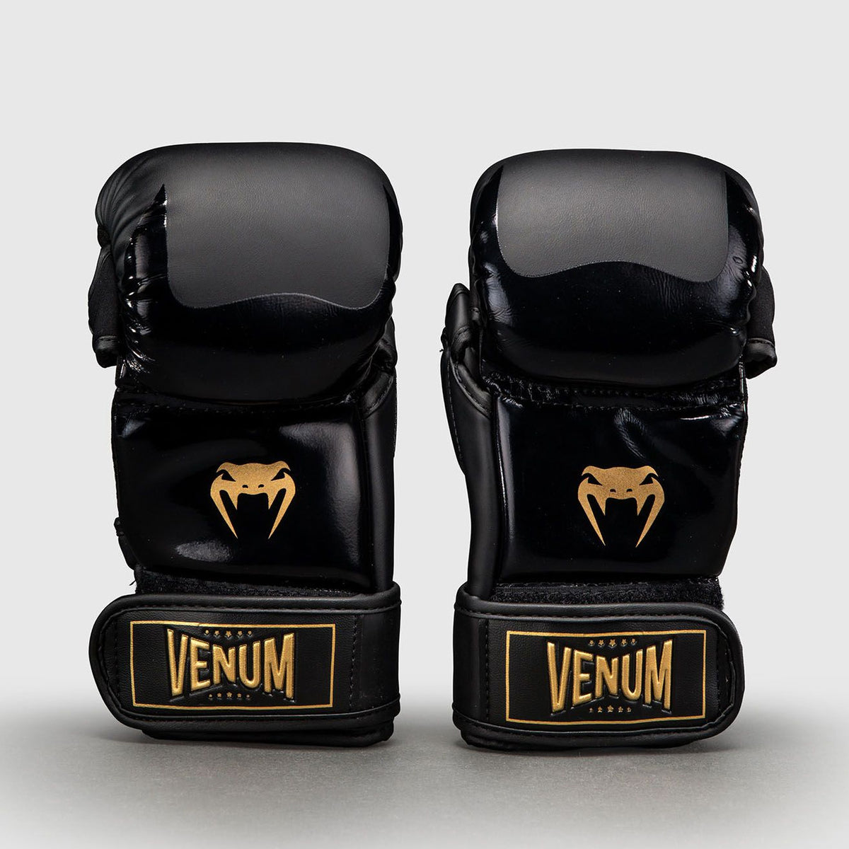 Venum Attack 2.0 Sparring Gloves Black/Gold - The Fight Club