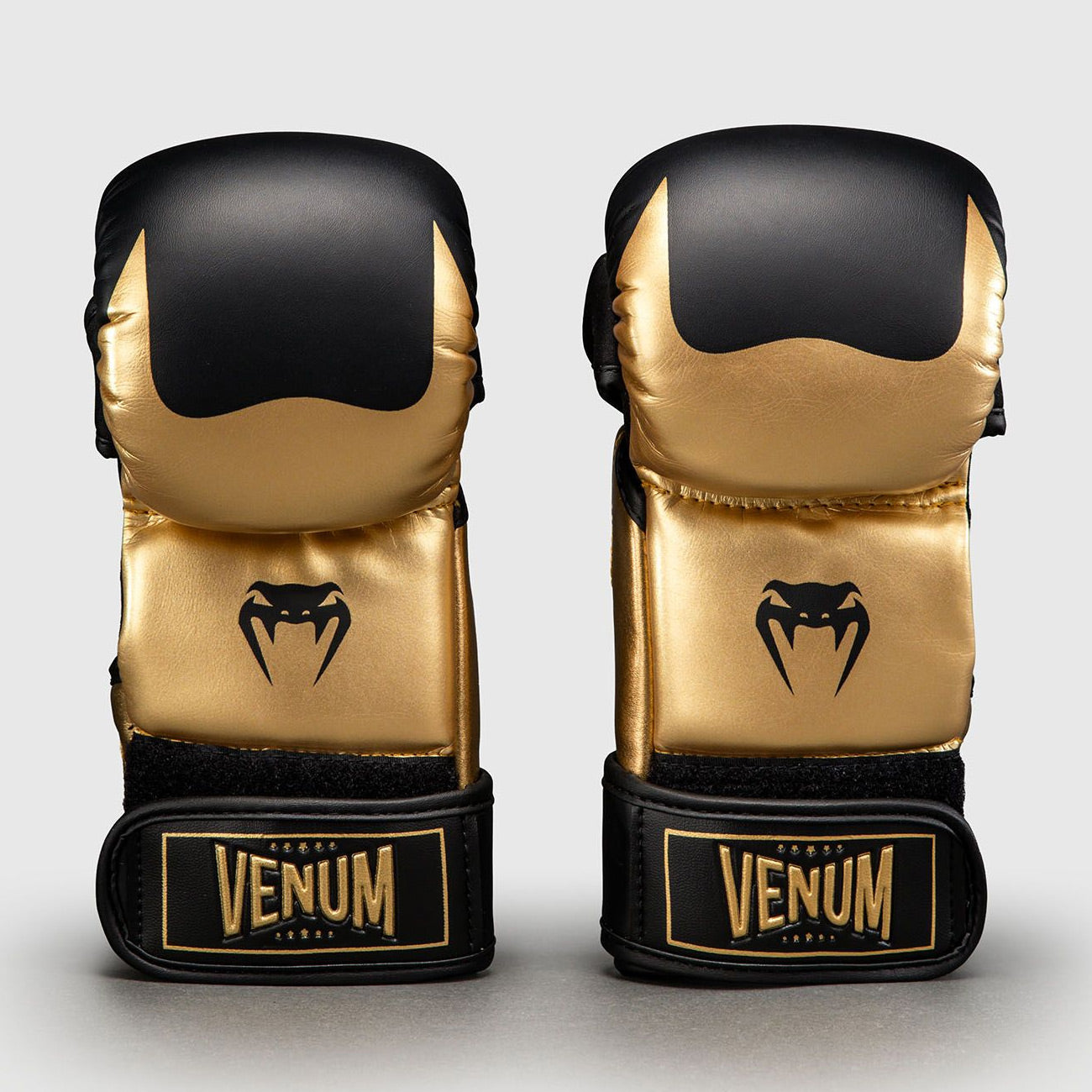 Venum Attack 2.0 Sparring Gloves Gold/Black - The Fight Club