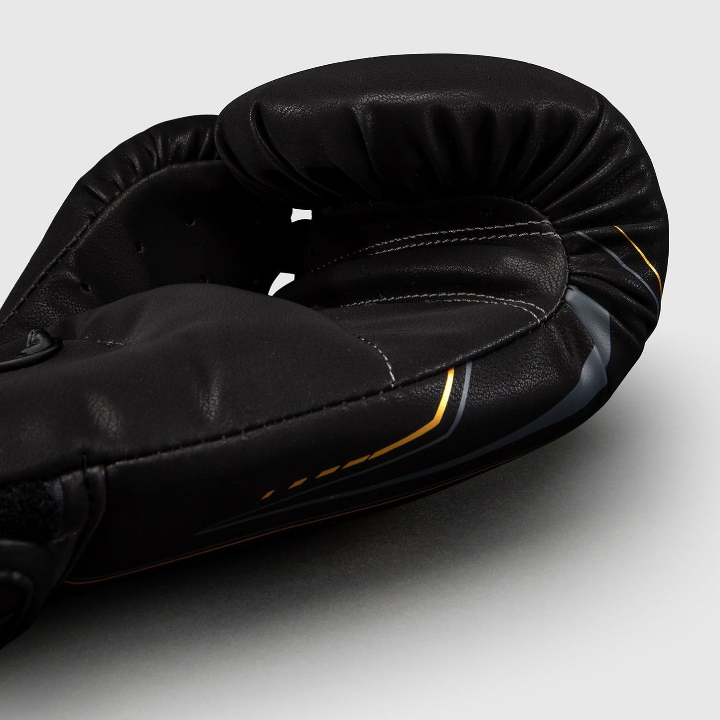Venum Streamline Boxing Gloves Black/Gold - The Fight Club