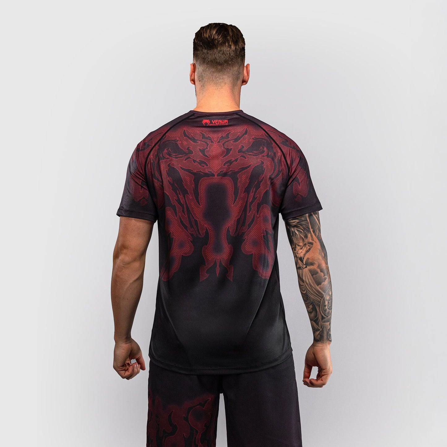 Venum Spectre Dry-Tech T-Shirt Black/Red - The Fight Club