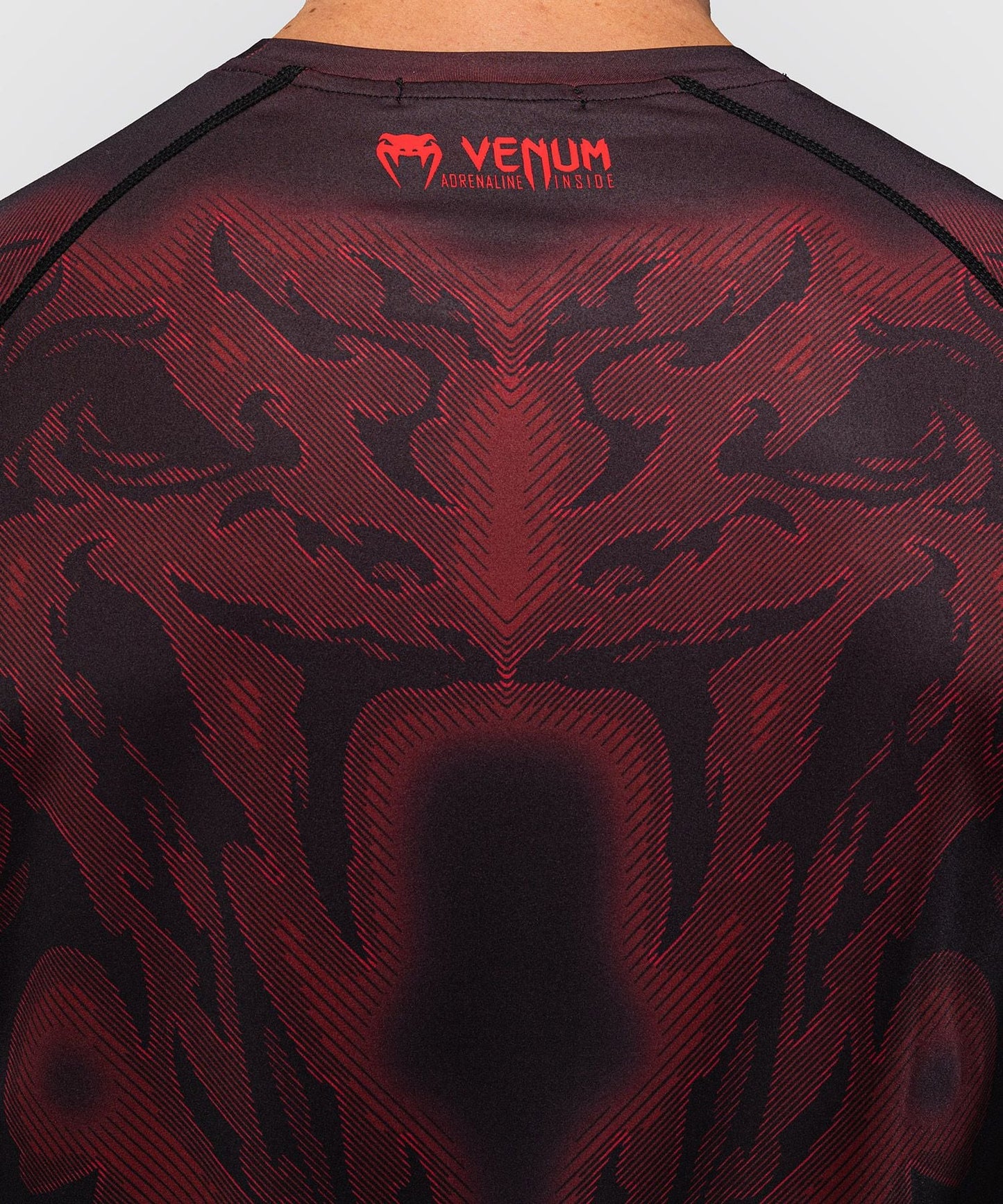 Venum Spectre Dry-Tech T-Shirt Black/Red - The Fight Club