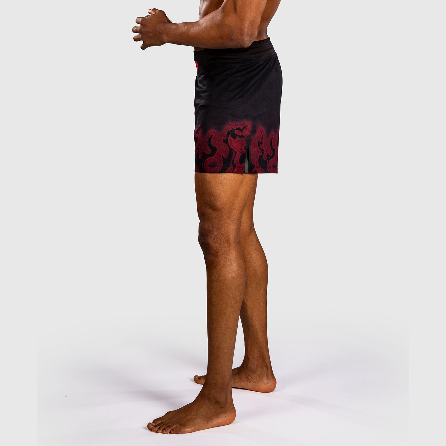 Venum Spectre Fight Shorts Black/Red - The Fight Club