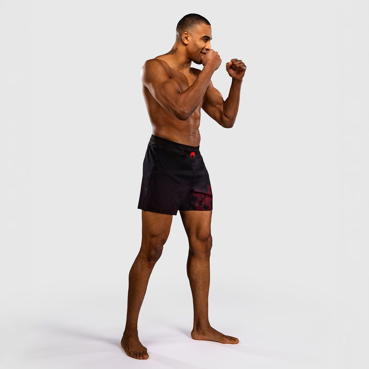 Venum Spectre Fight Shorts Black/Red - The Fight Club