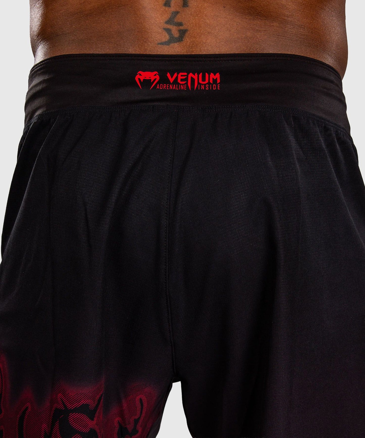 Venum Spectre Fight Shorts Black/Red - The Fight Club