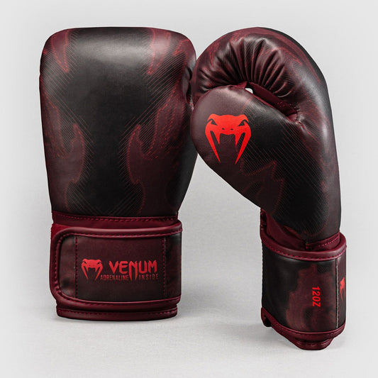 Venum Spectre Boxing Gloves - Black/Red