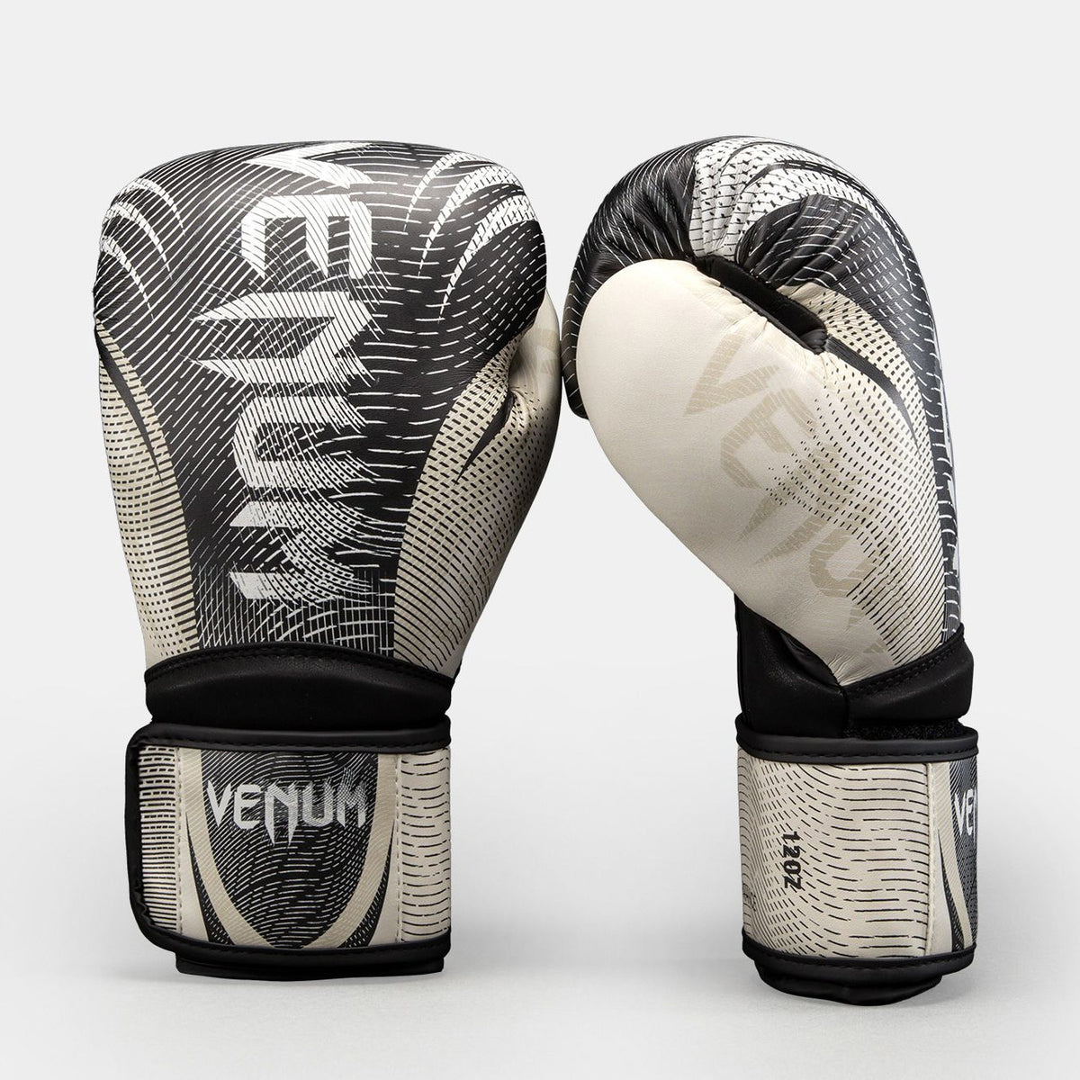 Venum Galactic 3.0 Boxing Gloves Off-White/Black - The Fight Club