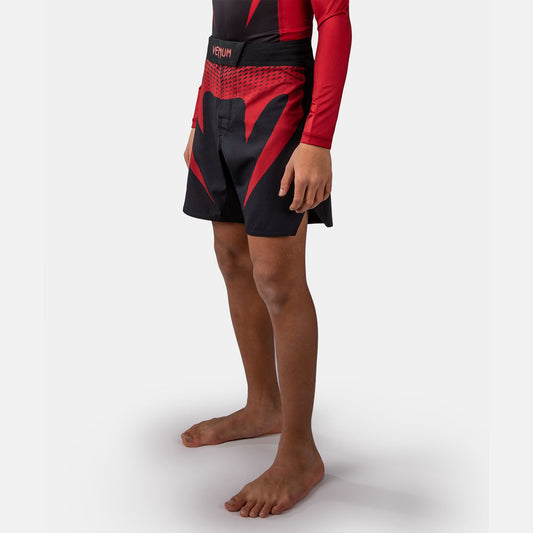 Venum Attack Kids Fight Shorts Black/Red - The Fight Club