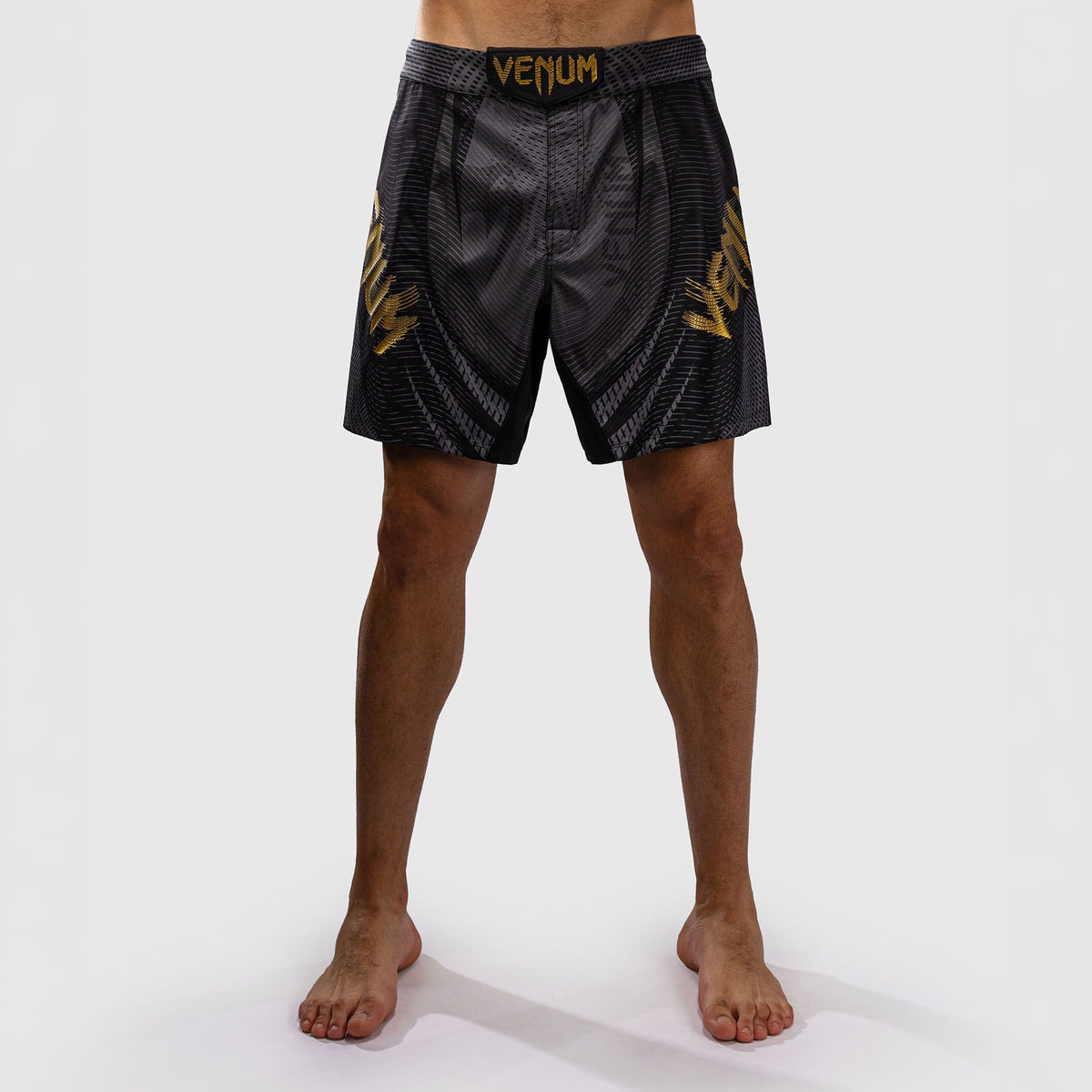 Venum Galactic 3.0 Fight Shorts Black/Gold - The Fight Club