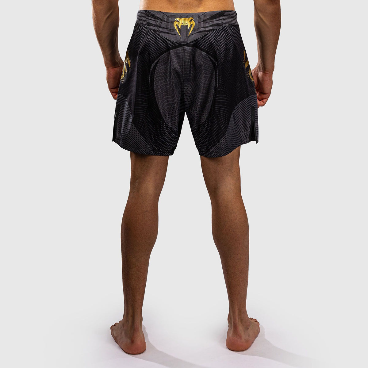 Venum Galactic 3.0 Fight Shorts Black/Gold - The Fight Club