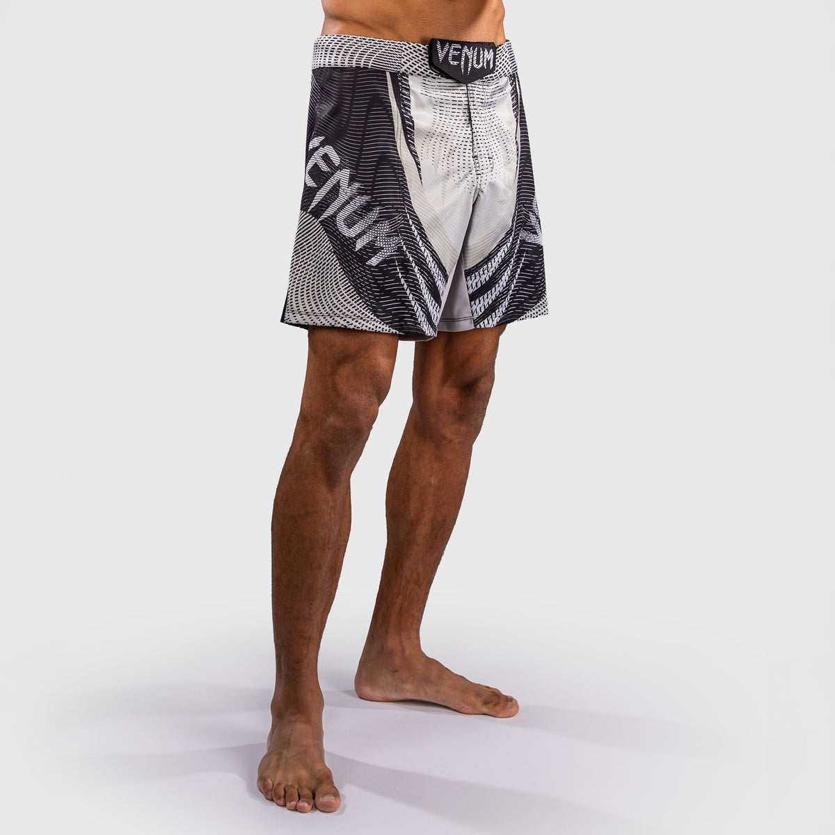 Venum Galactic 3.0 Fight Shorts Off-White/Black - The Fight Club