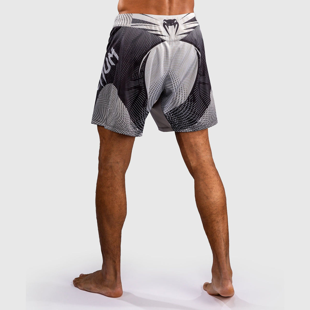 Venum Galactic 3.0 Fight Shorts Off-White/Black - The Fight Club