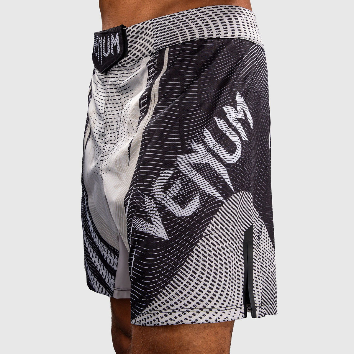 Venum Galactic 3.0 Fight Shorts Off-White/Black - The Fight Club