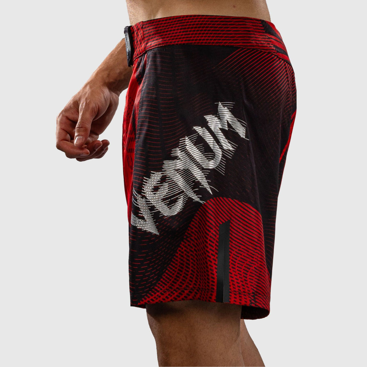 Venum Galactic 3.0 Fight Shorts Red/Silver - The Fight Club