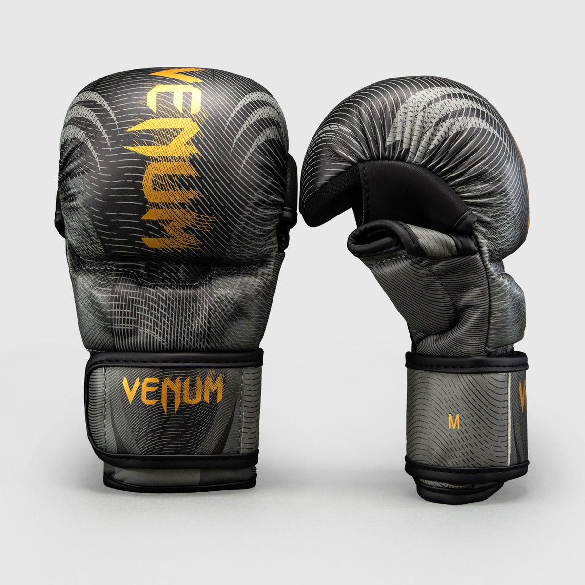Venum Galactic 3.0 Sparring Gloves Black/Gold - The Fight Club