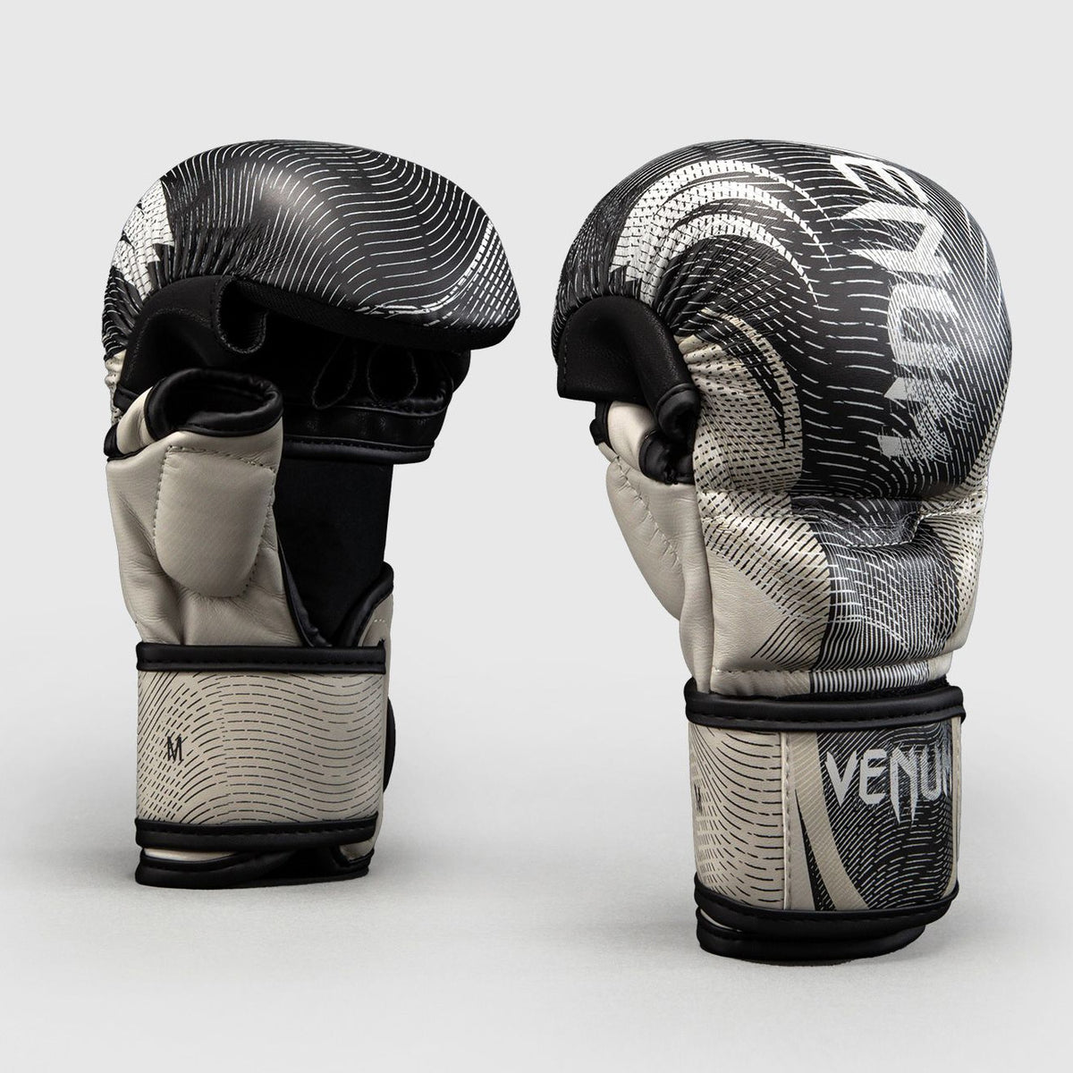 Venum Galactic 3.0 Sparring Gloves Off-White/Black - The Fight Club
