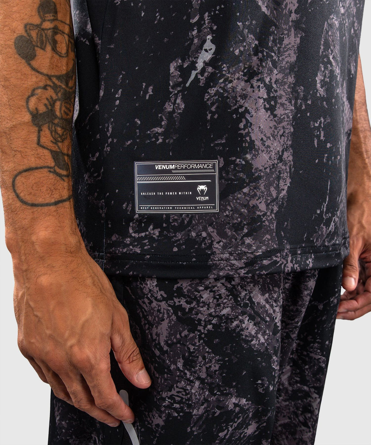 Venum Rage & Workout Dry Tech Tank Top Black/Grey - The Fight Club