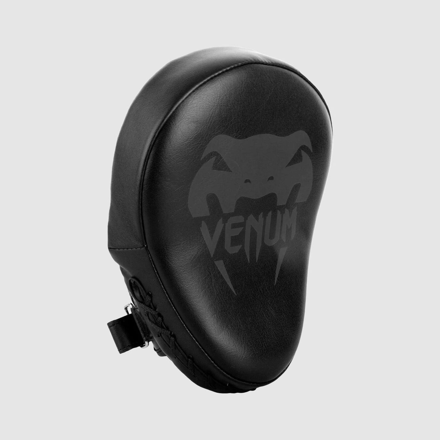 Venum Light Focus Mitts - Black/Black (Pair) - The Fight Club