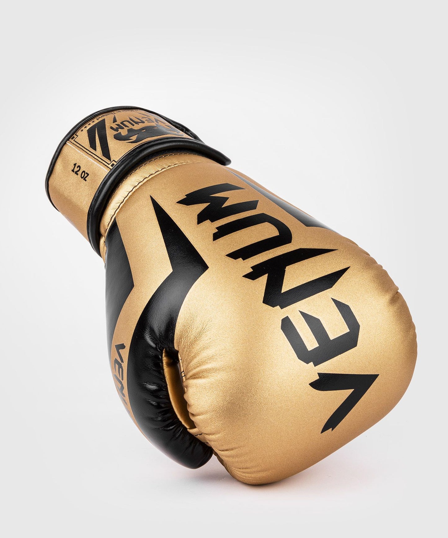 Venum Elite Boxing Gloves - Gold/Black - The Fight Club