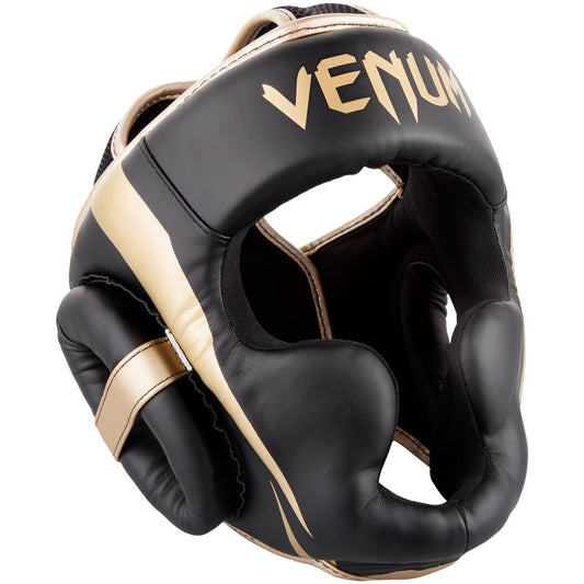 Venum Elite Headgear Black/Gold - The Fight Club