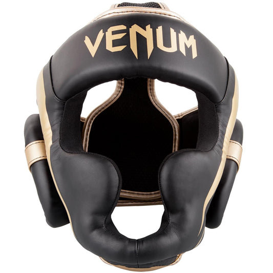 Venum Elite Headgear Black/Gold - The Fight Club