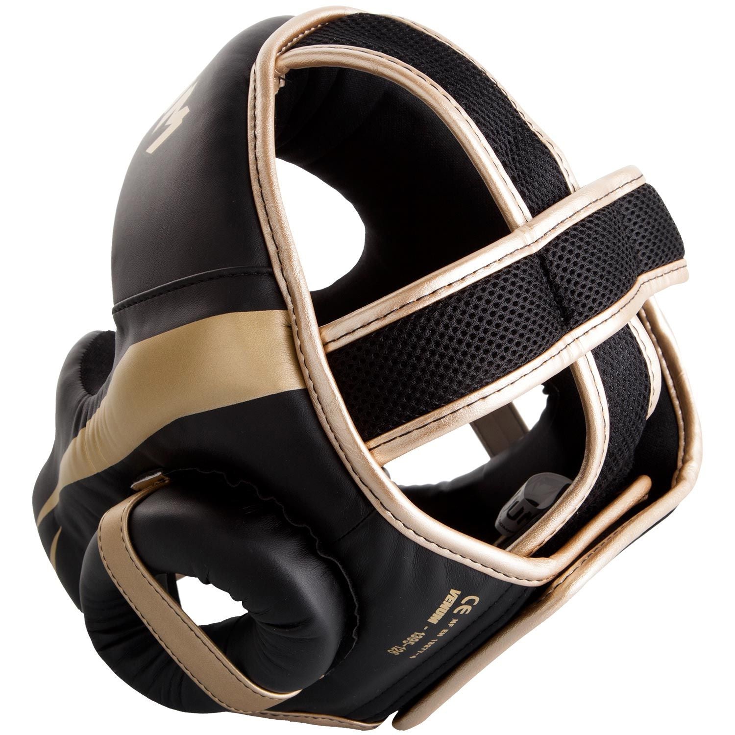 Venum Elite Headgear Black/Gold - The Fight Club