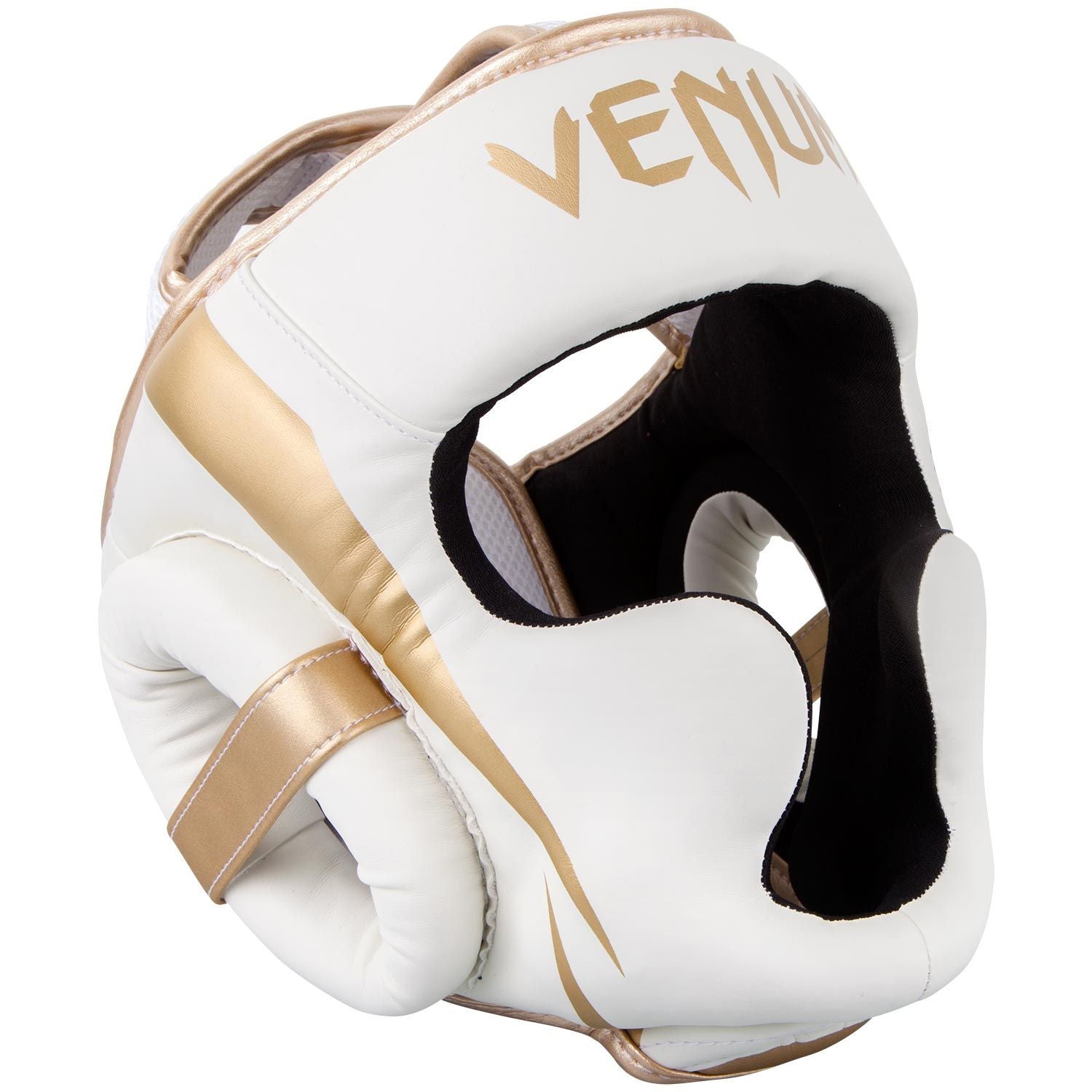 Venum Elite Headgear White/Gold - The Fight Club