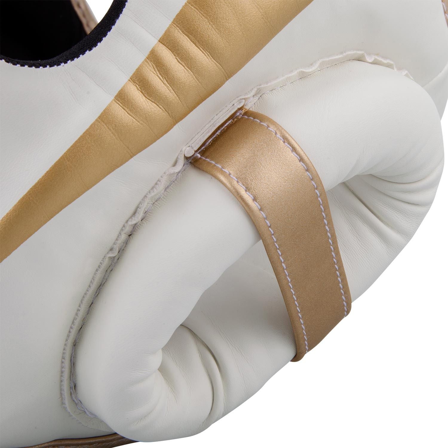 Venum Elite Headgear White/Gold - The Fight Club
