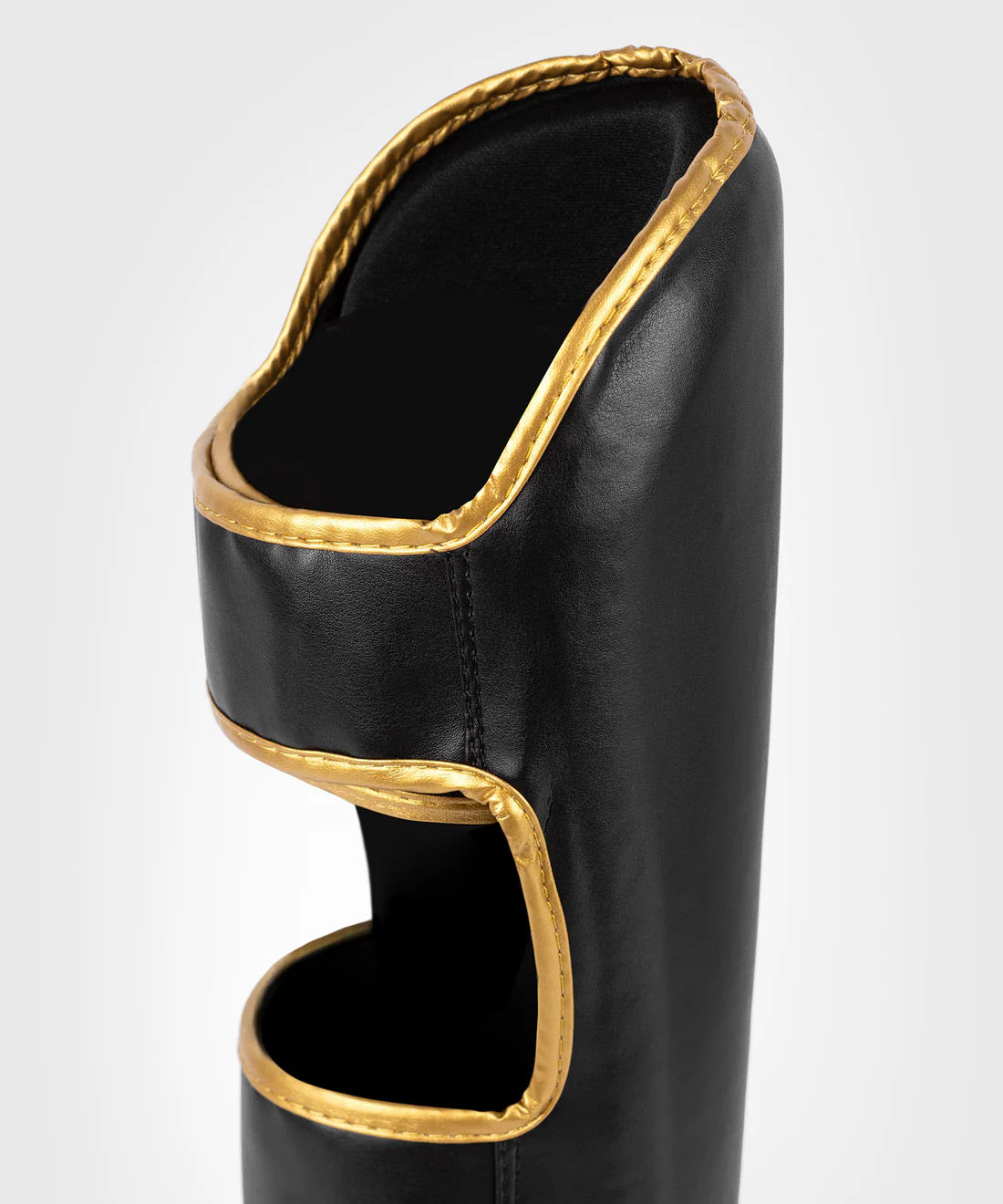 Venum Challenger Standup Shin Guards - Black Gold - The Fight Club