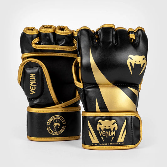 Venum Challenger 2.0 MMA Gloves Black/Gold - The Fight Club