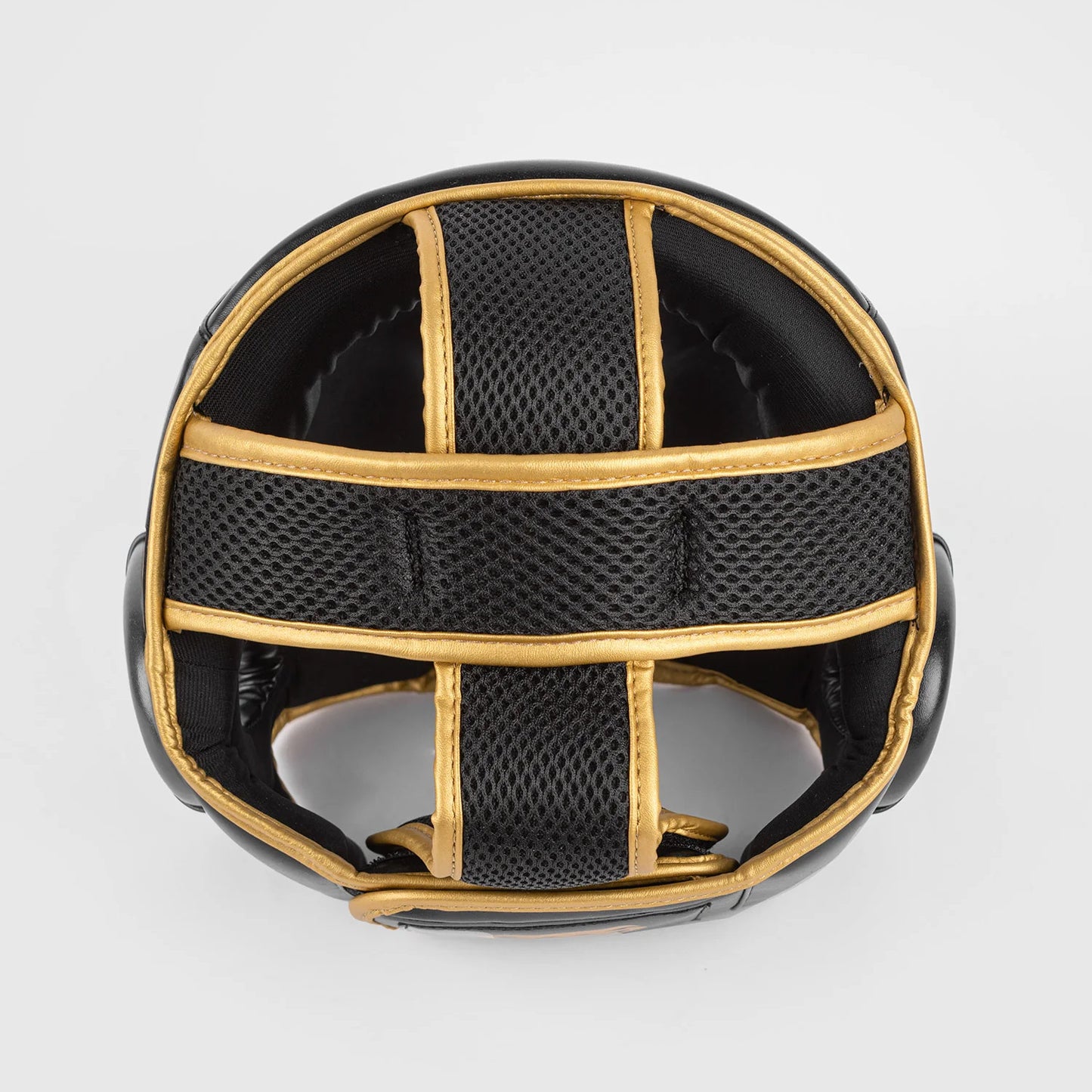 Venum Challenger Head Gear - Black/Gold - The Fight Club