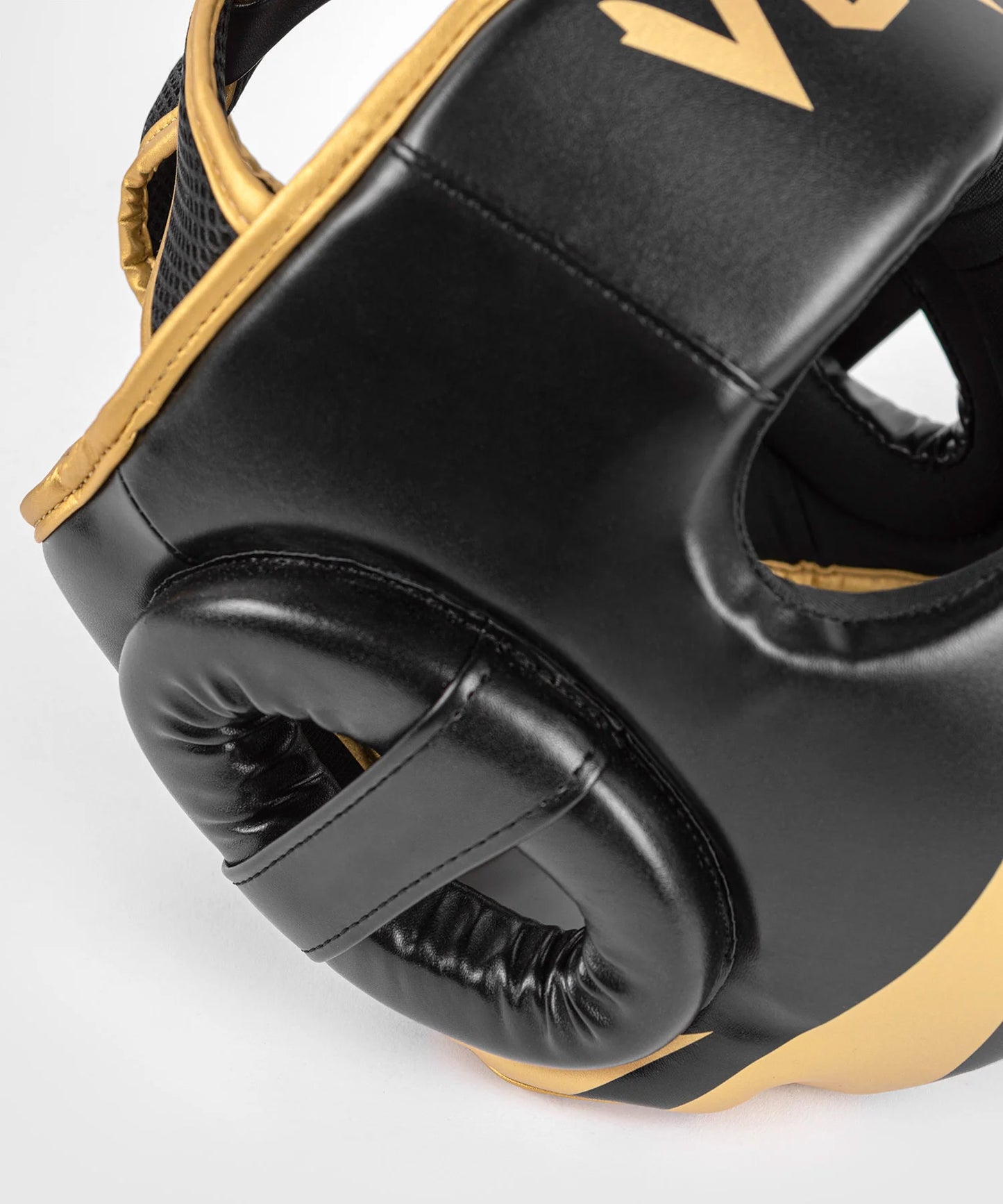 Venum Challenger Head Gear - Black/Gold - The Fight Club