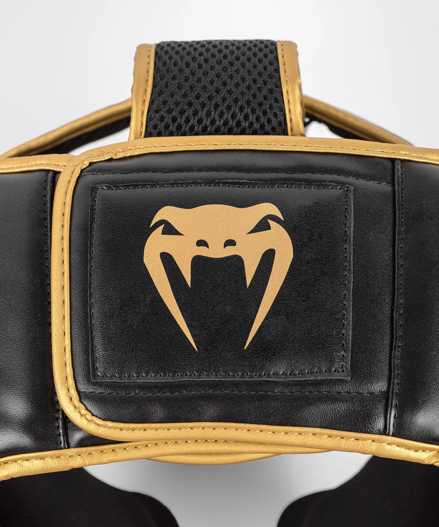 Venum Challenger Head Gear - Black/Gold - The Fight Club