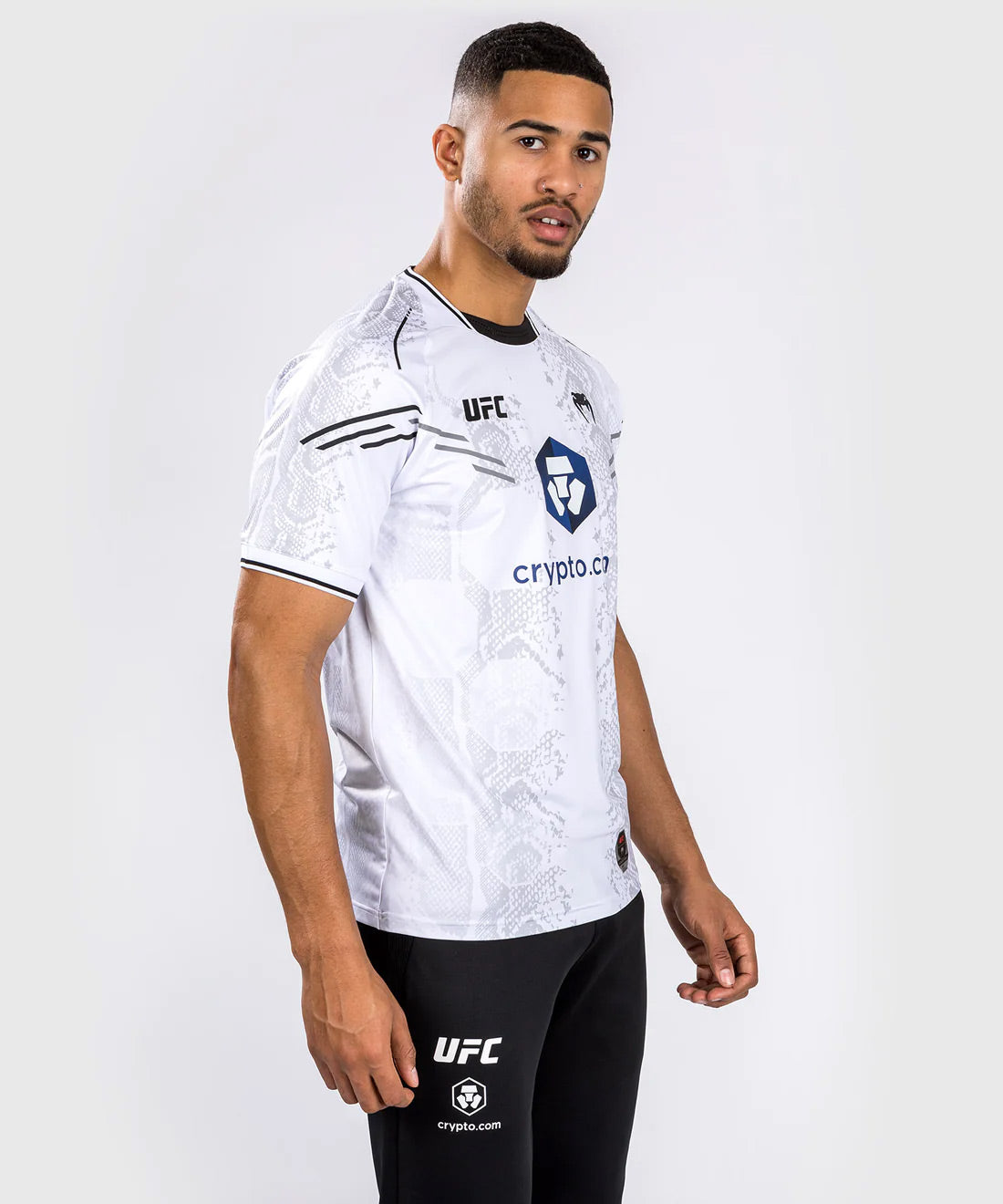 Venum UFC Adrenaline Authentic Fight Night Men's Walkout Jersey - White - The Fight Club