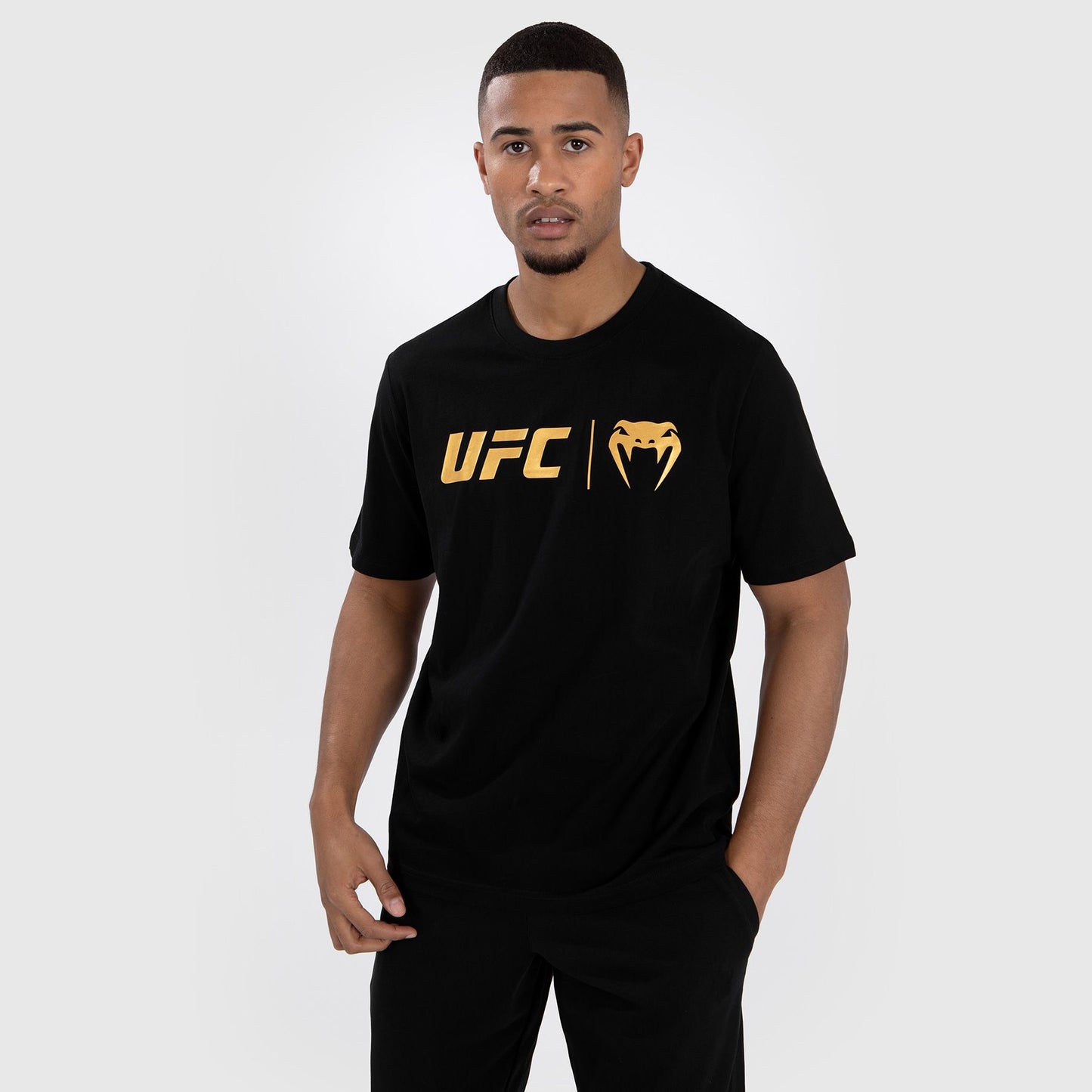 Venum UFC Classic T-Shirt Black/Gold - The Fight Club