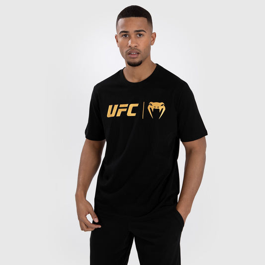Venum UFC Classic T-Shirt Black/Gold - The Fight Club