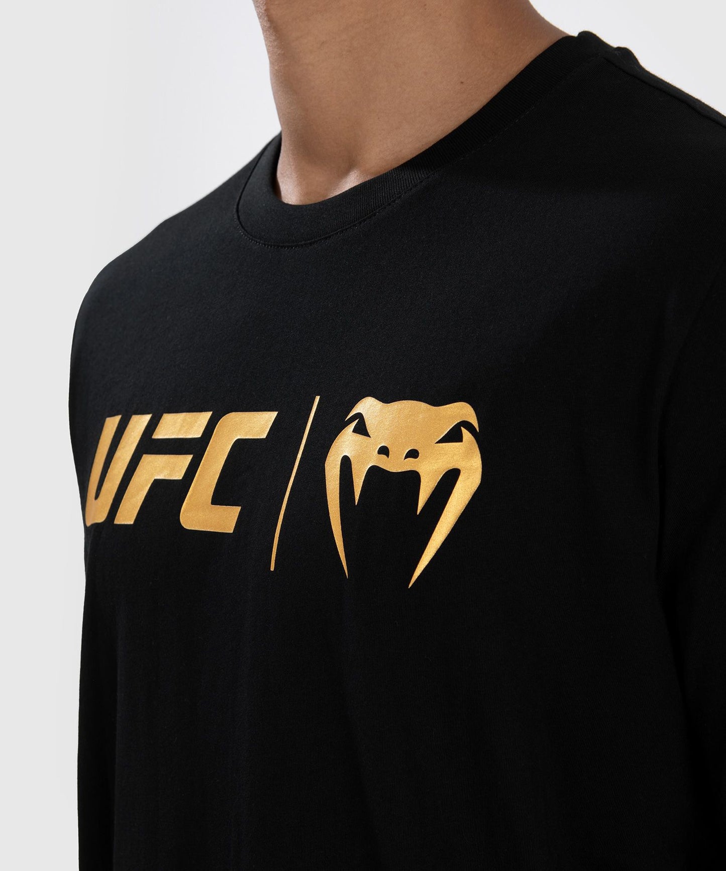 Venum UFC Classic T-Shirt Black/Gold - The Fight Club