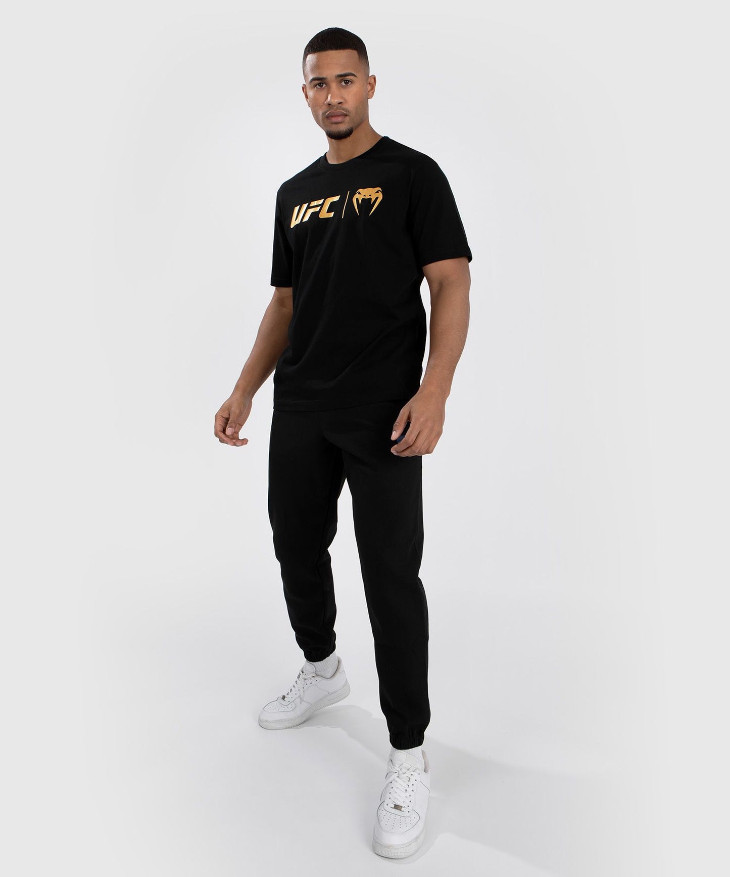 Venum UFC Classic T-Shirt Black/Gold - The Fight Club