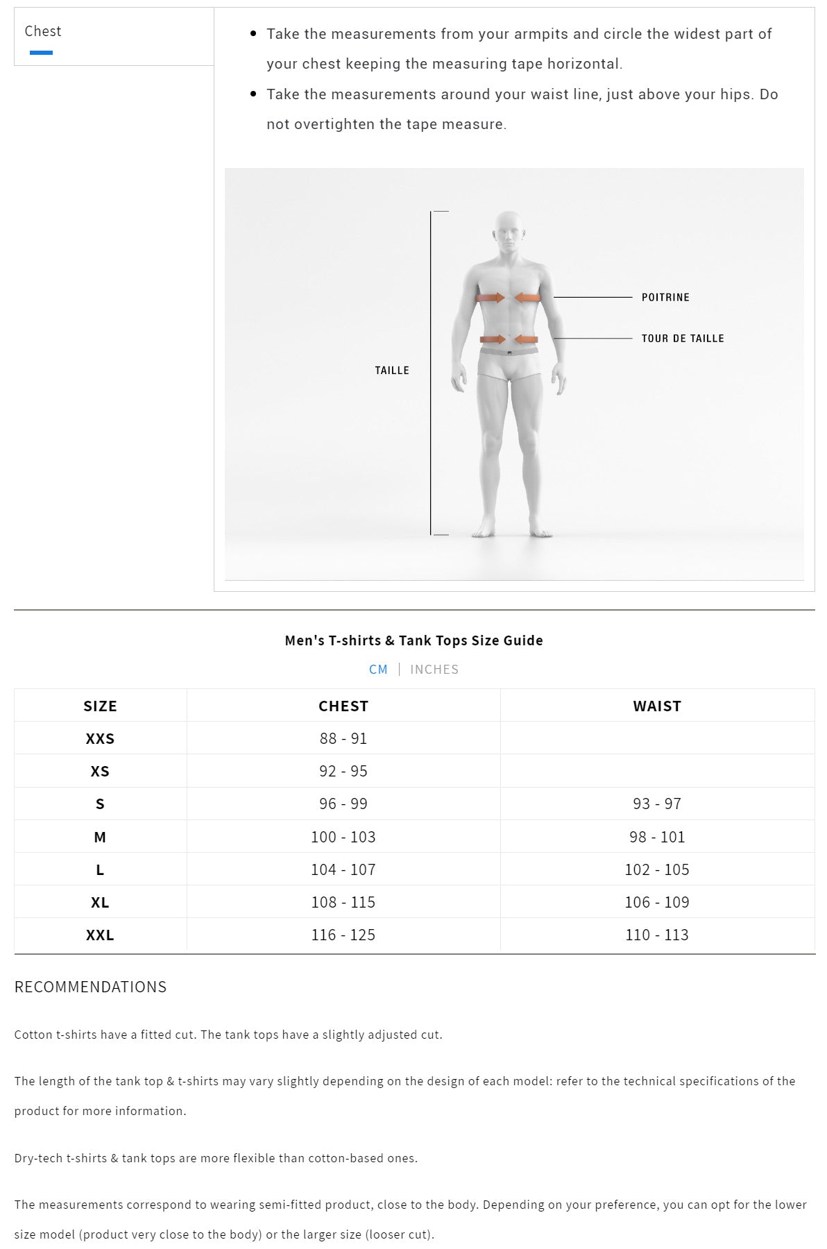 Venum UFC Classic T-Shirt Black/Gold Size Guide - The Fight Club
