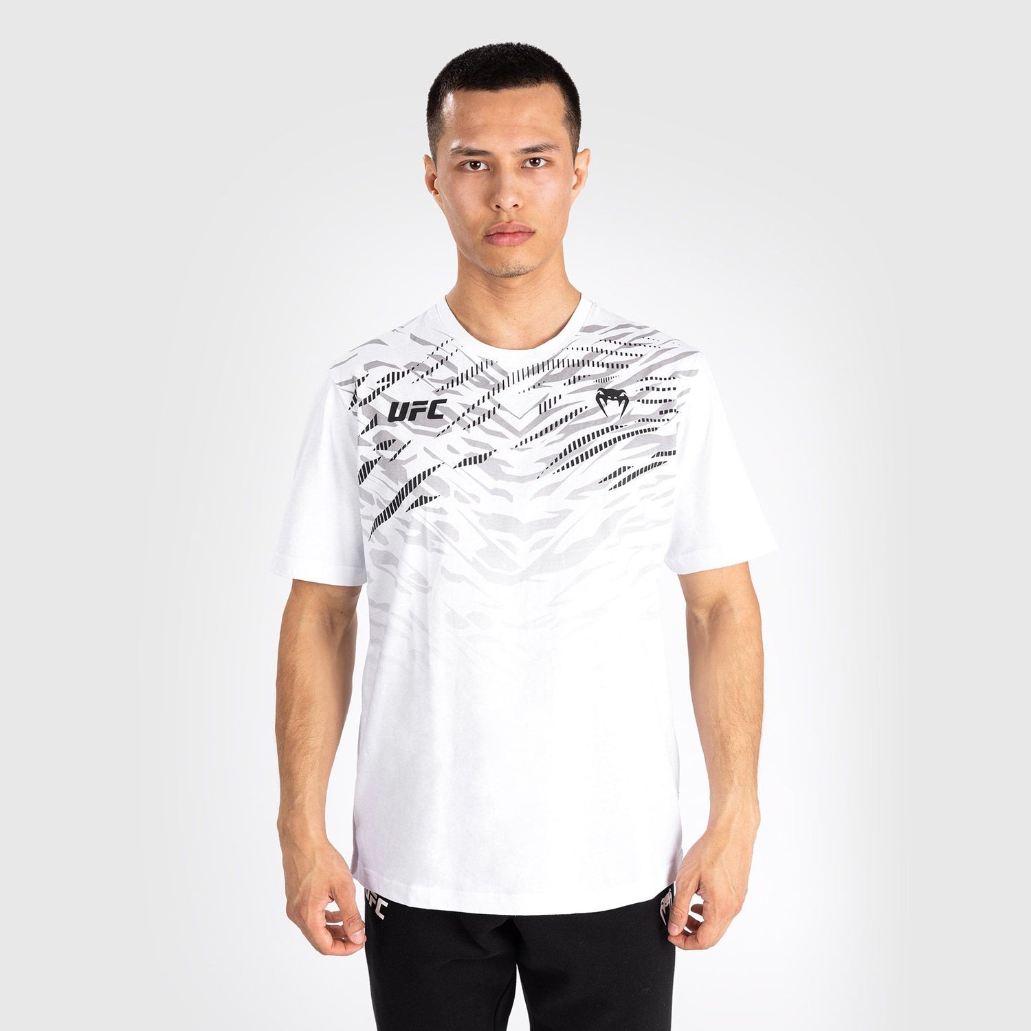 Venum UFC Fusion Replica Men's Short Sleeve T-Shirt White - The Fight Club
