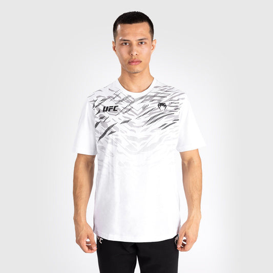 Venum UFC Fusion Replica Men's Short Sleeve T-Shirt White - The Fight Club