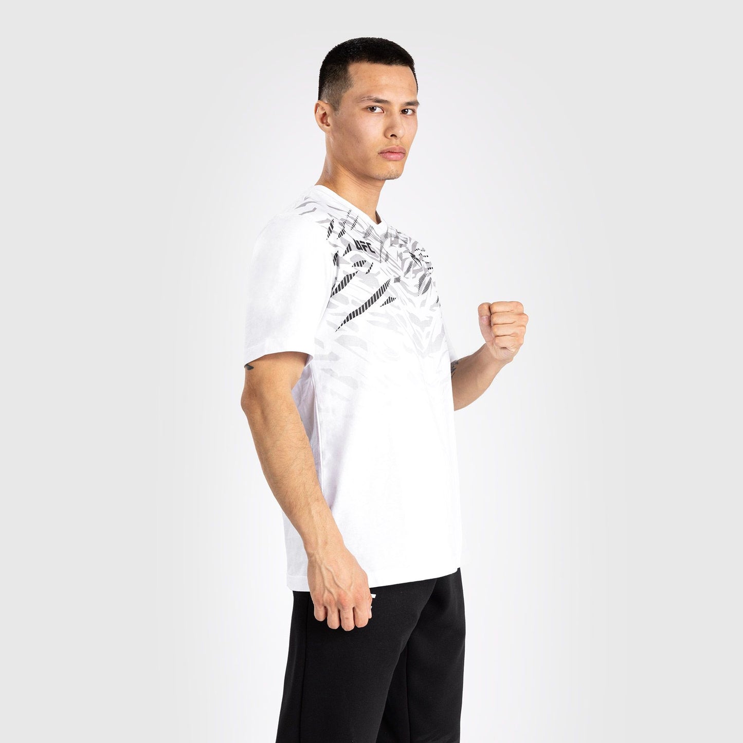 Venum UFC Fusion Replica Men's Short Sleeve T-Shirt White - The Fight Club