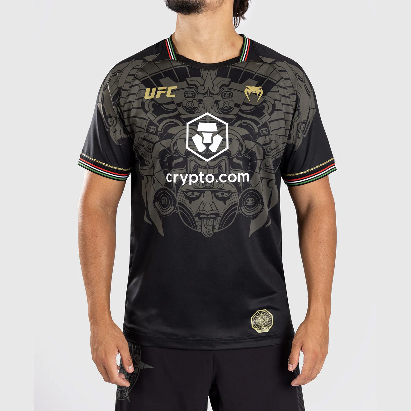 Venum Noche UFC Authentic Fight Night Men’s Walkout Jersey Black - The Fight Club