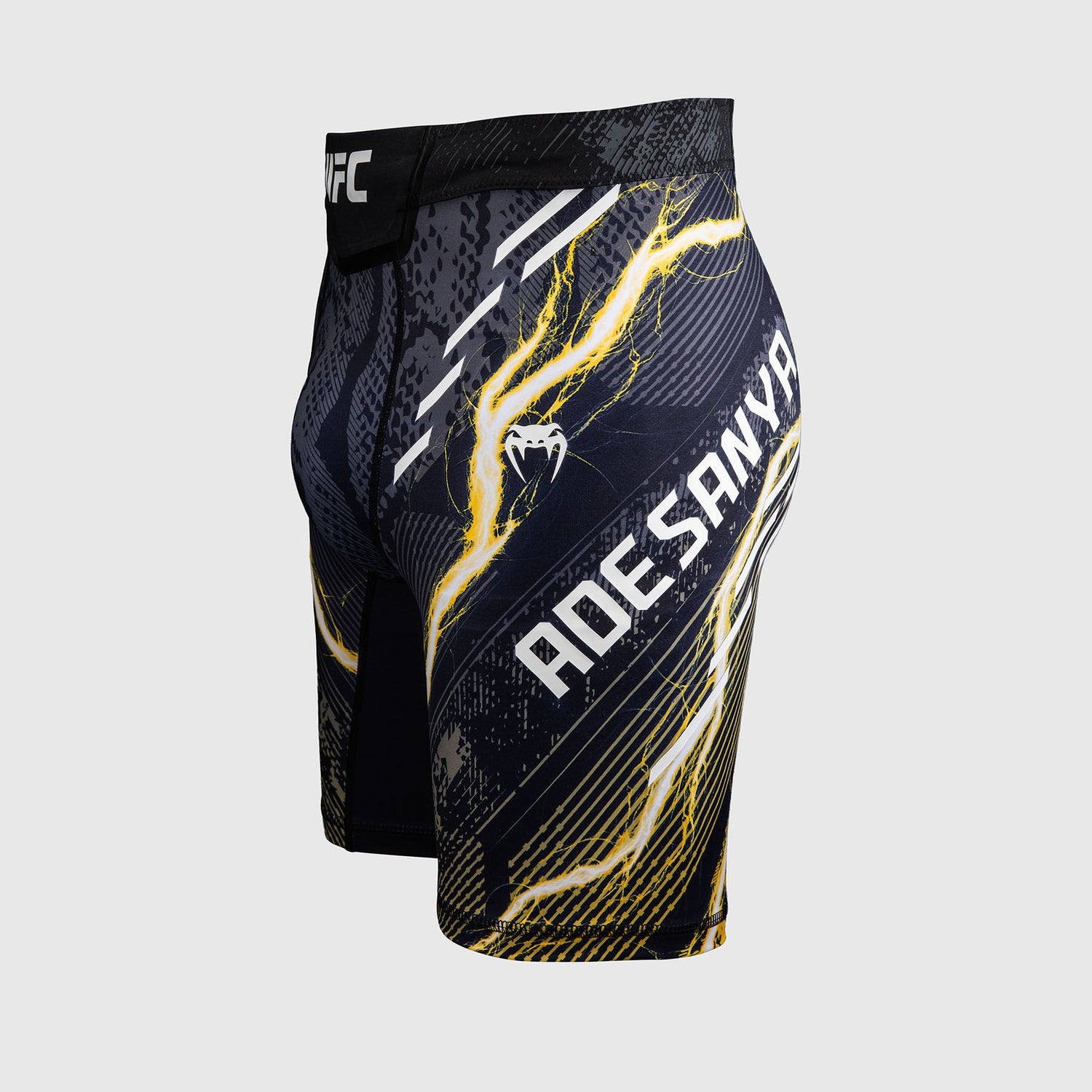 Venum UFC Unrivaled Israel Adesanya Vale Tudo Shorts Black - The Fight Club