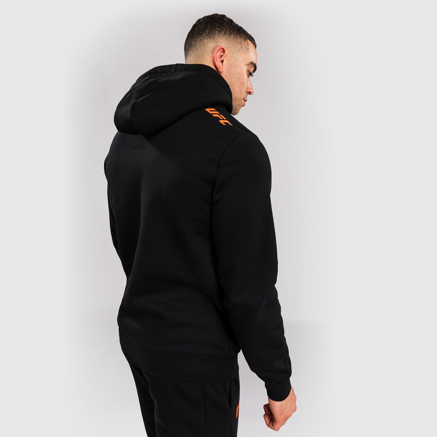 Venum UFC Zenith Authentic Fight Week Men's Black Pullover Hoodie - The Fight Club