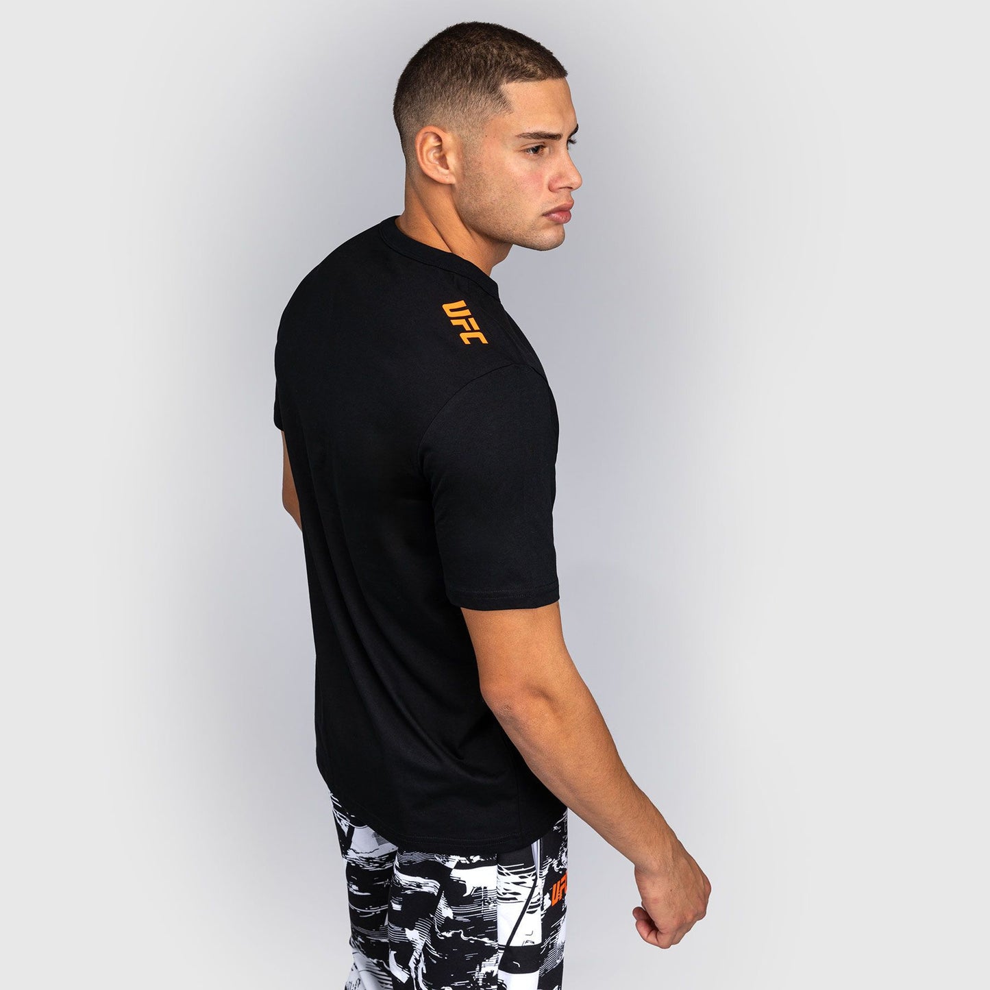 Venum UFC Zenith Authentic Fight Week Men's Black Short Sleeve T-Shirt - The Fight Club